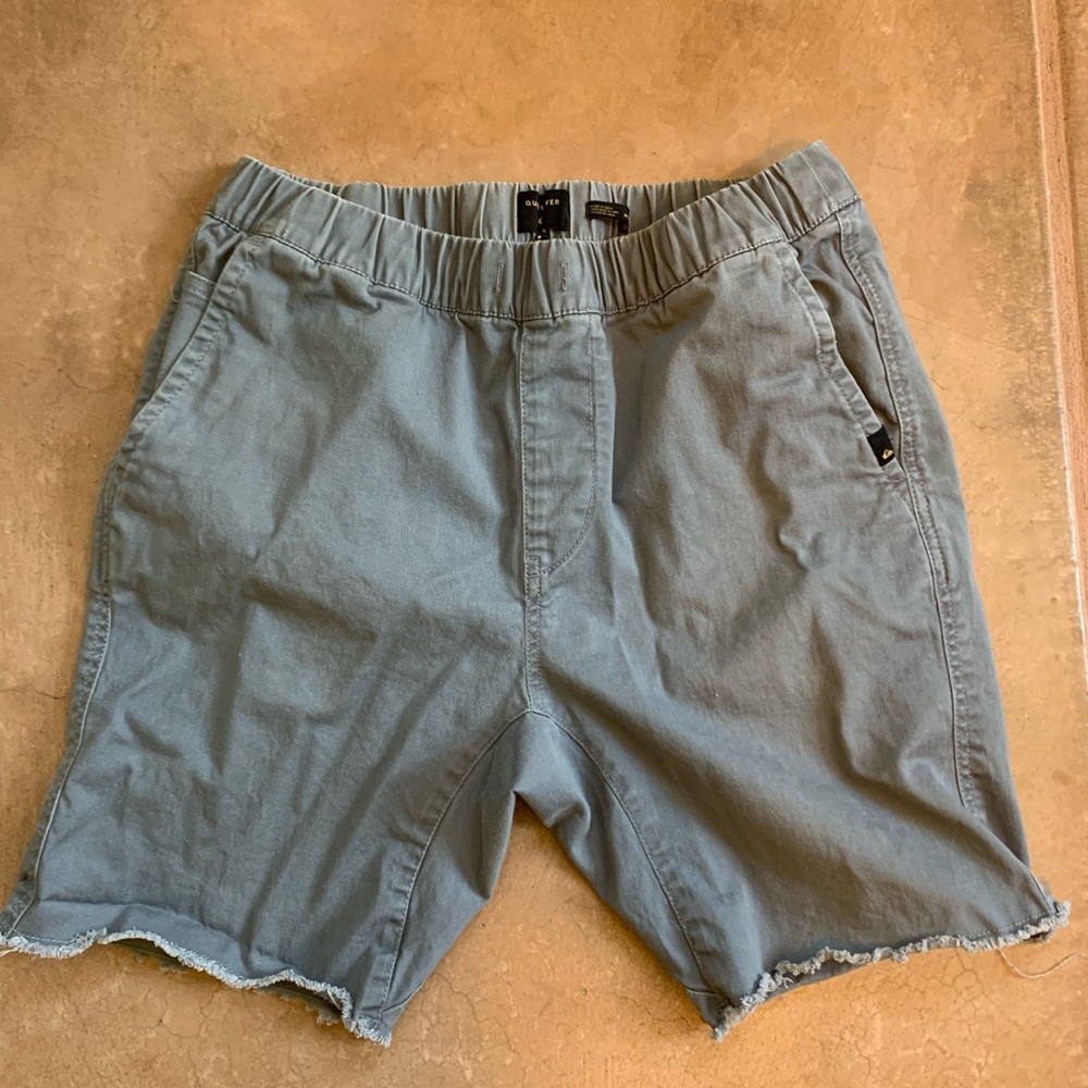 Quicksilver Gray Medium Shorts